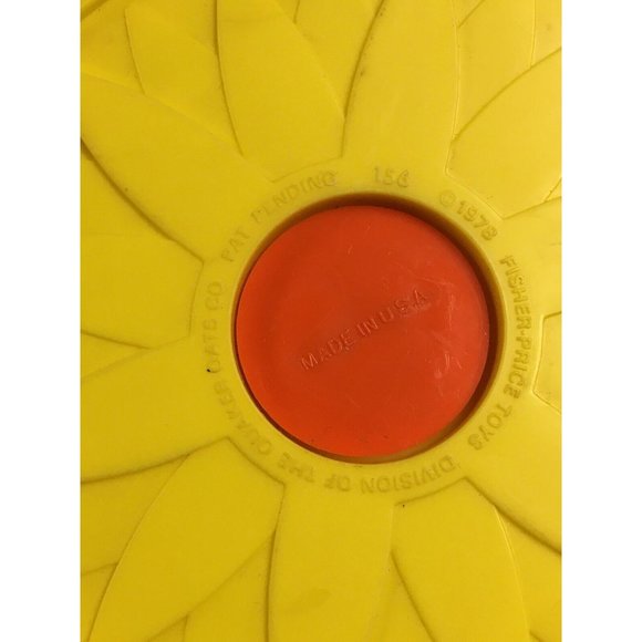 Fisher-PriceTurn and Learn Baby Activity Toy VINTAGE 1978 made in USA - Picture 7 of 7